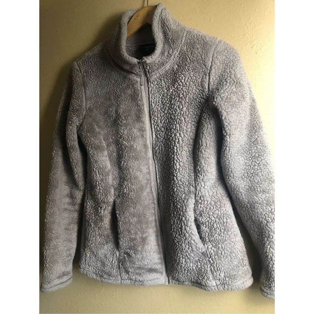 32 Degrees Heat Fleece Jacket Women's Small Full Zip 100% Polyester S